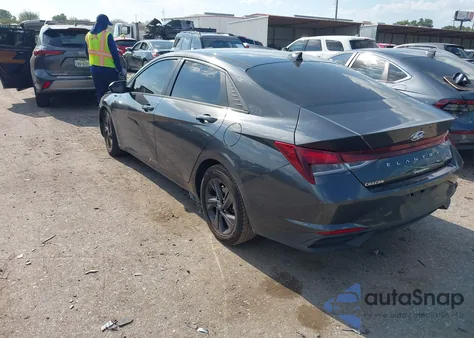 2021 Hyundai Elantra Sel from USA, damaged, VIN 5NPLM4AG2MH051822